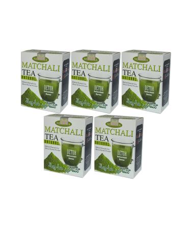 Nursima Matcha Herbal Mixed Tea 100 gr 5 Boxes