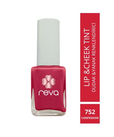 REVA Fuchsia Pink Lip & Cheek Tint Confession No:752 10 ml