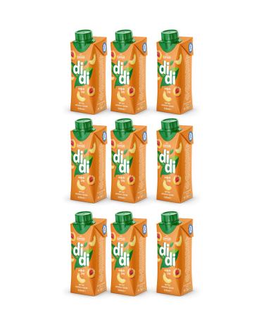 aykur Didi Peach Flavored Iced Tea 330 Ml Peach x 9 Pieces