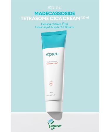 Missha Cica Cream for Sensitive and Damaged Skin A'PIEU Madecassoside Tetrasome Cica Cream 120ml