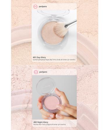 PERIPERA Highlighter that Provides a Natural Shining Appearance to the Skin Peripera Pure Glory Highlighter (1 Day Glory) - Buy Online on GoSupps.com