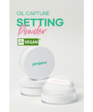 PERIPERA Oil Capture Powder Reduces the Appearance of Oily Skin and Provides a Smooth Appearance