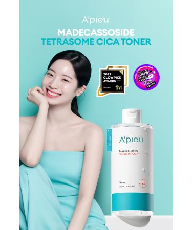 Missha Cica Toner for Sensitive and Damaged Skin A'PIEU Madecassoside Tetrasome Cica Toner - Buy Online on GoSupps.com