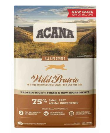Acana Wild Prairie Grain-Free Chicken and Fish Cat Food 4.5kg