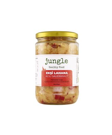 Jungle Healthy Food - Sauerkraut - 4 Types X 580 Gr. - Buy Online on GoSupps.com