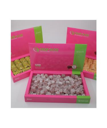 HAND MADE Dragon Fruit Special Flavors Mixed Turkish Delight (1 KG)