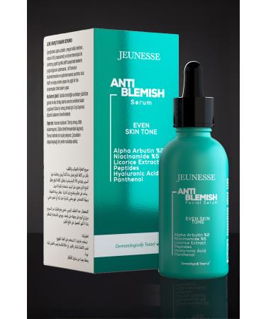 Jeunesse Anti-Blemish Skin Care Serum 30 ml 2% Arbutin 5% Niacinamide Hyaluronic Acid - Buy Online on GoSupps.com