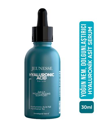 Jeunesse Intensive Moisturizing Plumping Hyaluronic Acid Skin Care Serum 30 ml 2% Hyaluronic Acid