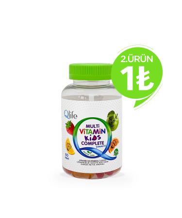 Qlife Multivitamin Kids Complete Gummies Chewable 60 Pieces