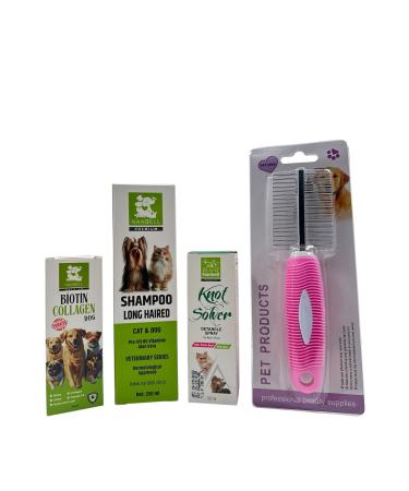 Nanbell Long Haired Dog Care Set