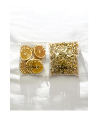 SOFT Chamomile Tea (100 gr) & Dried Orange (100gr) 0 Organic and Real