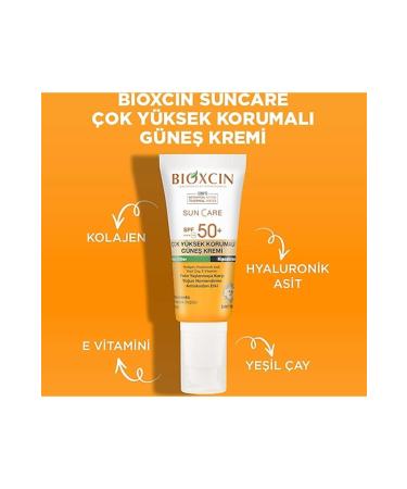 Bioxin Sun Care Oily Skin SPF 50 Very High Protection Tinted Sun Cream 50 Ml