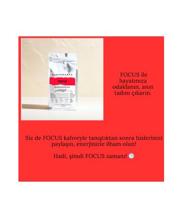 Manya Focus 250 gr Filter Coffee - Buy Online on GoSupps.com