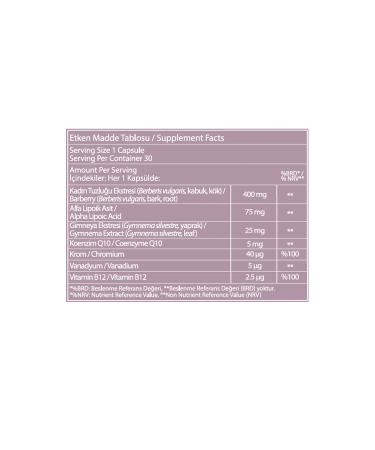 Farmasi Nutriplus Berberis Vulgaris Barberry Extract (30 CAPSULES) - Buy Online on GoSupps.com