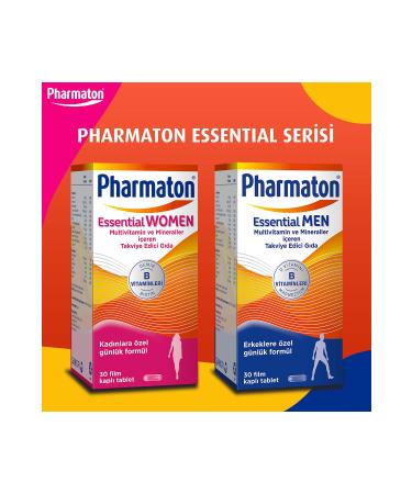 Pharmaton Essential Men 30 Tablets - Buy Online on GoSupps.com