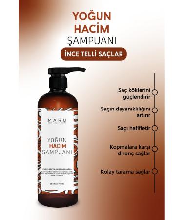 MARU (VOLUME) Volume Shampoo for Fine Hair 750 ml 8699211721082 - Buy Online on GoSupps.com