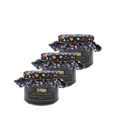 TRABZON PAZARI Natural Blackberry Jam 3x330 Gr