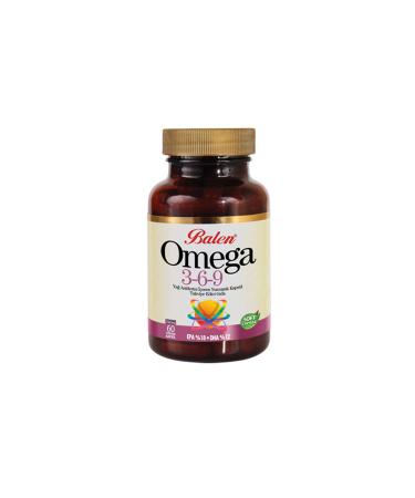 Balen Softgel Containing Omega 3-6-9 Fatty Acids | And Immunity Si 570008