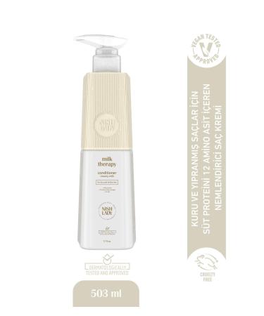 Nishlady Milk Therapy Conditioner Moisturizing Conditioner for Dry and Damaged Hair
