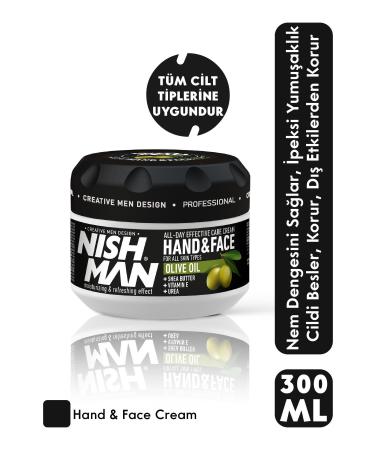 NISHMAN Olive Essence Hand Face and Body Cream 300 ml