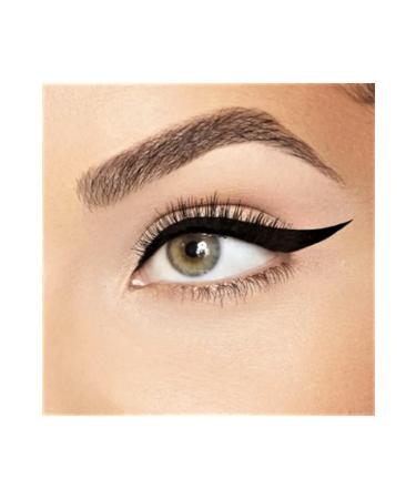 Rimmel London Black Eyeliner - Exaggerate Waterproof Eye Definer Blackest Black - Buy Online on GoSupps.com