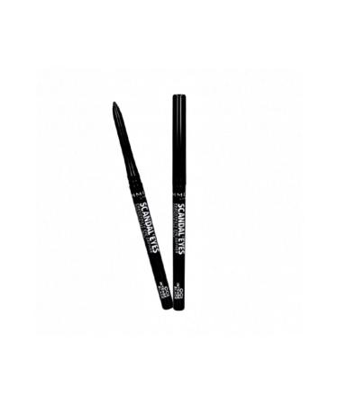 Rimmel London Black Eyeliner - Exaggerate Waterproof Eye Definer Blackest Black - Buy Online on GoSupps.com