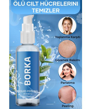 BORKA Instant Peeling Cream Exfoliating Dead Skin Purifying Renewing Pore Brightening Body Face Anti-aging - Buy Online on GoSupps.com