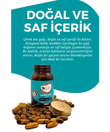 Health and Beauty with NSUP Black Cumin Oil Nature's Miracle - 60 Capsules 1000 Mg - Buy Online on GoSupps.com