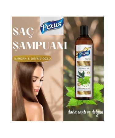 Pexus Shampoo Nettle and Laurel Extract 700ml X 2 Pieces - Buy Online on GoSupps.com