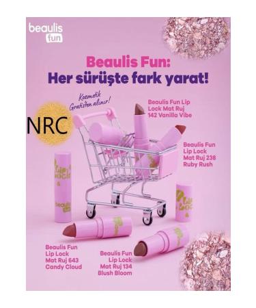 beaulis Fun Lip Lock Matte Lipstick Matte Li pstick ck - Buy Online on GoSupps.com