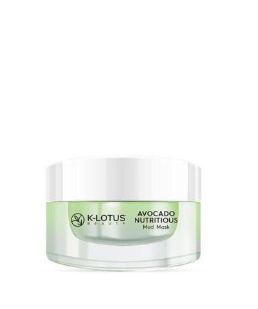 K-Lotus Beauty Korean Avocado Moisturizing Skin Renewal Nourishing and Brightening Mud Skin Care Mask 30ml - Buy Online on GoSupps.com