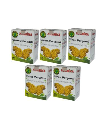 Nursima Yarrow Herbal Mixed Tea 40's Filter Bags 5 Boxes