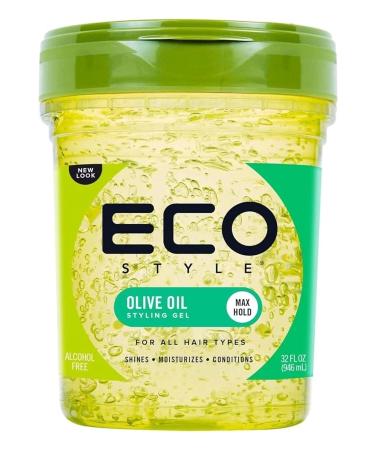 ECO Style Olive Oil Max Hold Hair Gel 473 Ml