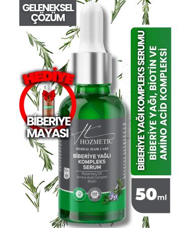 HOZMETIC Rosemary Oil Complex Serum Anti-Hair Loss Damaged Biotin Hair Care Volume Nourishing