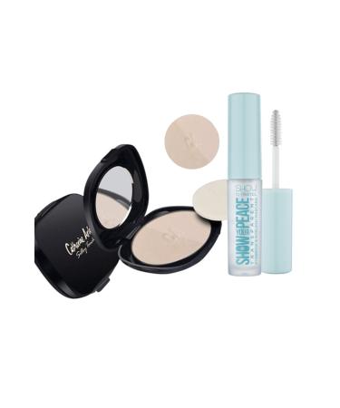 Catherine Arley No: 6.5 Powder + ShowBy Pastel Show Transparent Eyebrow and Eyelash Mascara