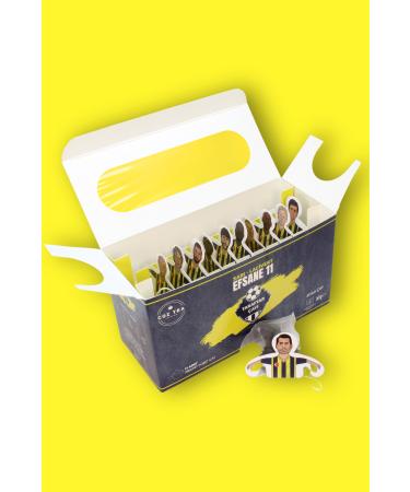 COZ TEA YELLOW DARK BLUE LEGEND 11 Black Tea Pyramid Bag Footballer Teas - Black Tea