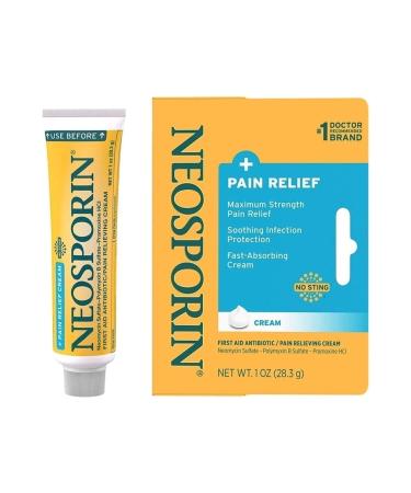 Neosporin Pain Relief Cream 28.3 G