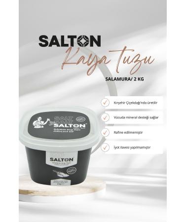 SALTON SALT Natural Rock Salt Brine 2 Kg