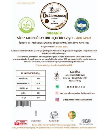 Organic Heirloom Flours from the Mill 2-Piece Noodle Set (Children's Noodles with Einkorn Flour - Children's Noodles with Whole Wheat Flour) - Buy Online on GoSupps.com