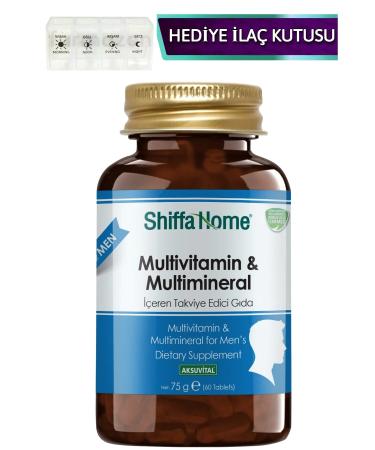 Shiffa Home Multivitamin And Multimineral - 60 Tablets - Men