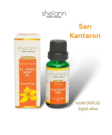 Shefann St. John's Wort Oil 20 ml Cold Pressed - Buy Online on GoSupps.com