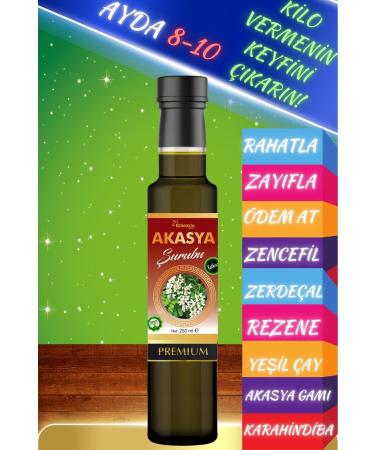 BIZIMHEKIM Acacia Acacia Gum Syrup 250 ml Detox Syrup Helping to Eliminate Edema