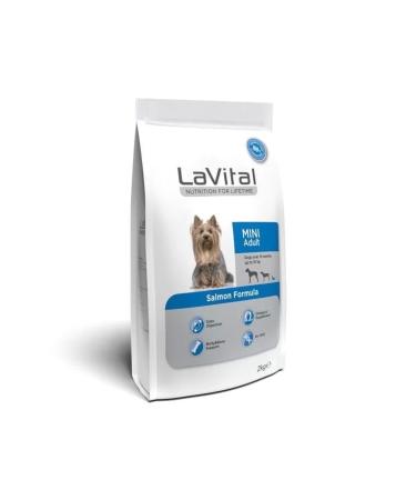 La Vital Lavital Small Breed Adult Dog Food with Salmon 1.5 Kg - Buy Online on GoSupps.com