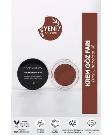 Bade Natural Cream Eyeshadow Dark Chocolate 06 0 Natural