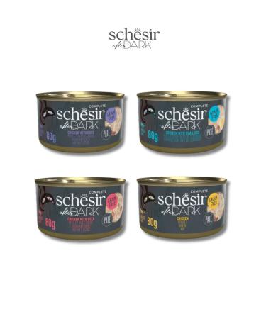 teknotrust After Dark Pate Cat Canned Mixed Package 80 G X 4 Pieces