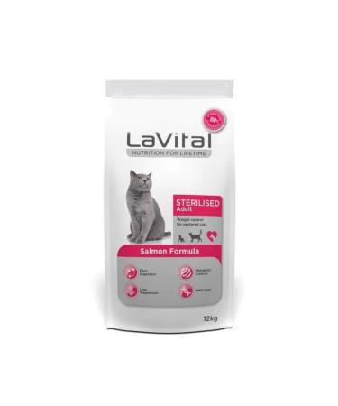 La Vital Lavital Sterilized Salmon Sterilized Cat Food 12 Kg