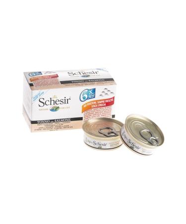 teknotrust Tuna and Salmon Cat Canned Food 6 X 50 Gr