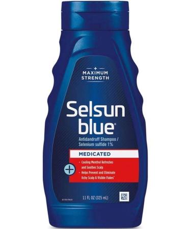 Selsun Blue Maximum Strength Menthol Dandruff Shampoo 325ml - Buy Online on GoSupps.com