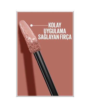 Maybelline New York Super Stay Vinyl Ink Long-Lasting Liquid Glossy Lipstick 115 Peppy & Mini Sky High Cosmic Black Mascara - Buy Online on GoSupps.com