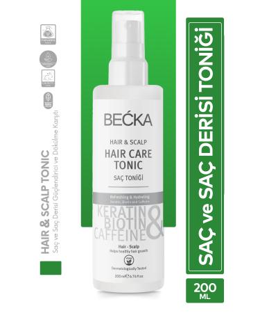 BE KA Biotin Keratin and Caffeine Anti-hair Loss and Fast Hair Growth Effective Hair Tonic 200 ml